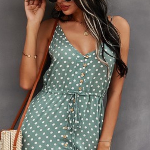 New v neck beautiful midi dress long summer sz S M L - Picture 4 of 4